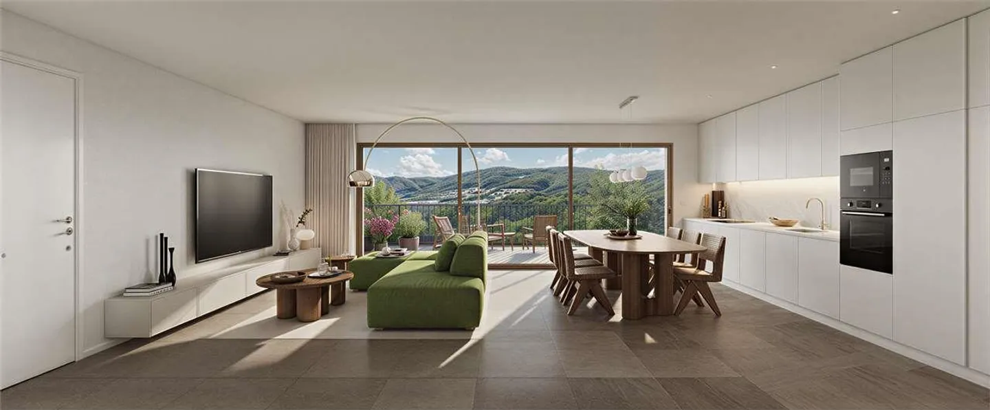 Elegantes 3,5-Zimmer-Apartment in Bioggio - Foto 5 von 13
