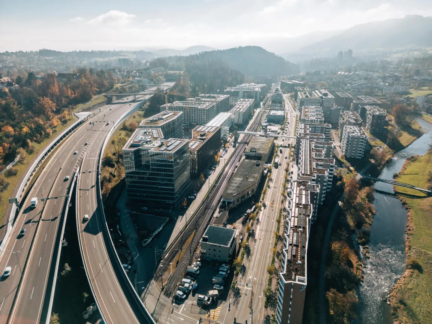 Spazi per uffici moderni a Manegg – urbani, ispiratori, a contatto con la natura - Foto 1 di 1