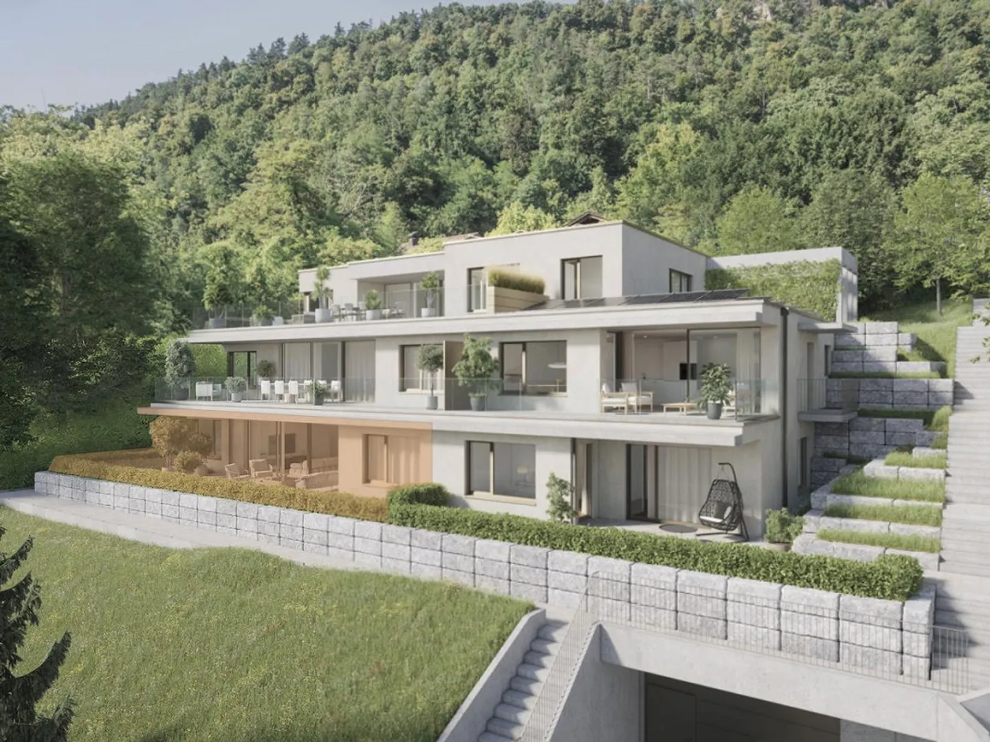 Gartenwohnung mit Weitblick - Foto 1 von 7