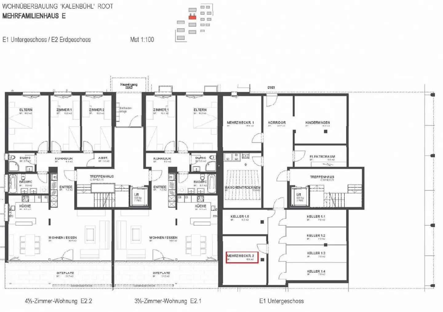 Sala multifunzionale nello sviluppo Kalenbühl - Foto 2 di 2