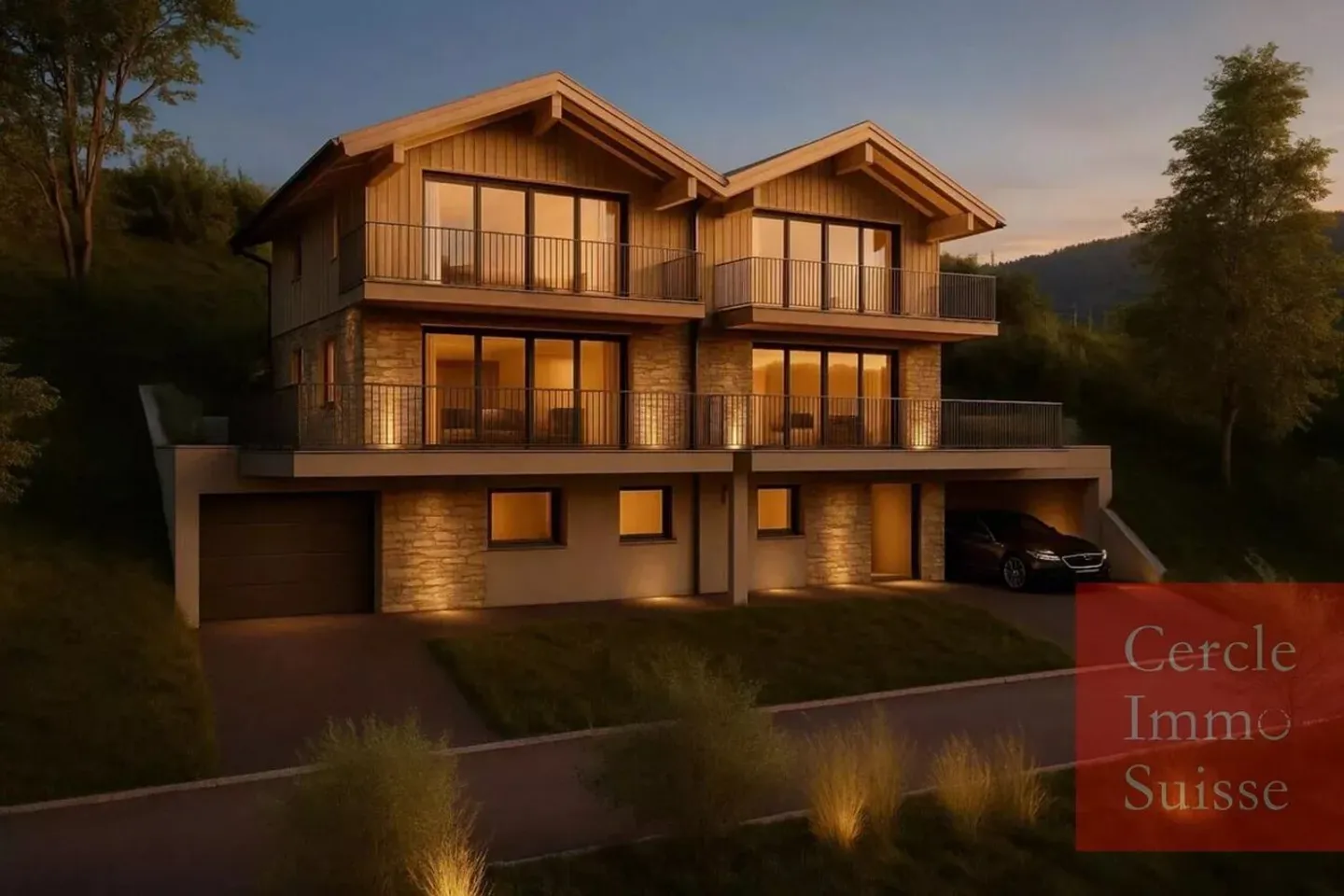 Contemporary semi-detached chalet on plan – 5.5 rooms in Euseigne (Hérémence) - Photo 10 of 10