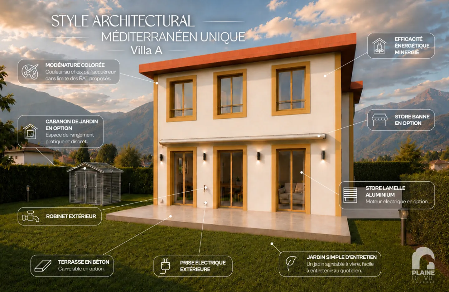NUOVO - Bella villa familiare di 4,5 stanze - 114 m2 - Terreno A - Foto 1 di 13
