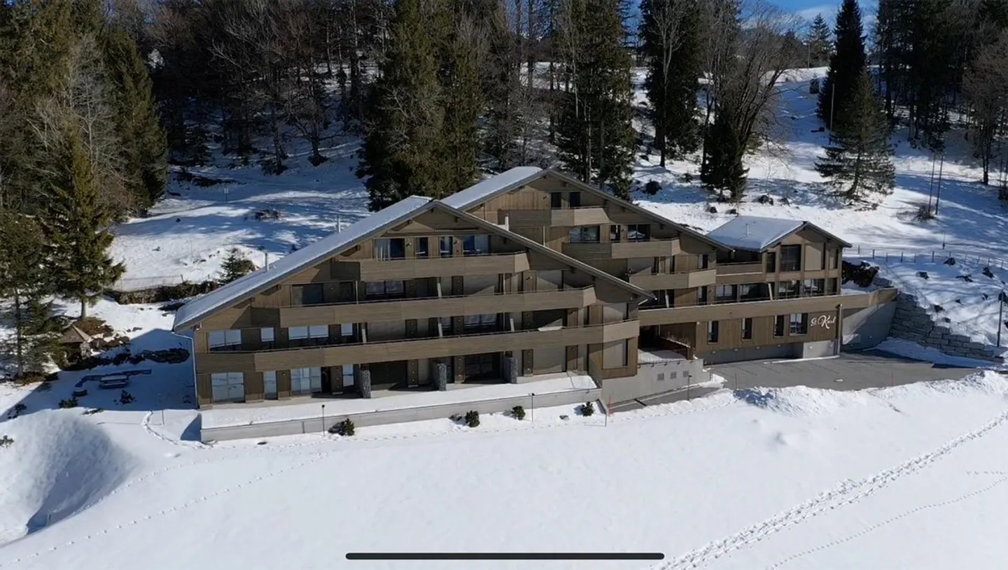 Moderne 2.5-Zimmer-Wohnung mit Panoramasicht in Illgau (St. Karl) - Foto 1 von 3