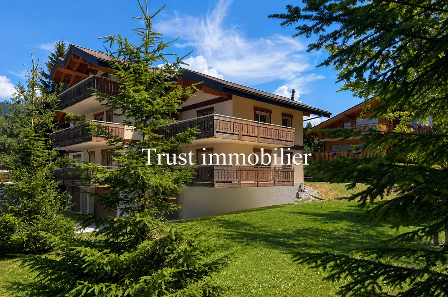 Chalet with Garden in Crans-Montana - Photo 1 of 19