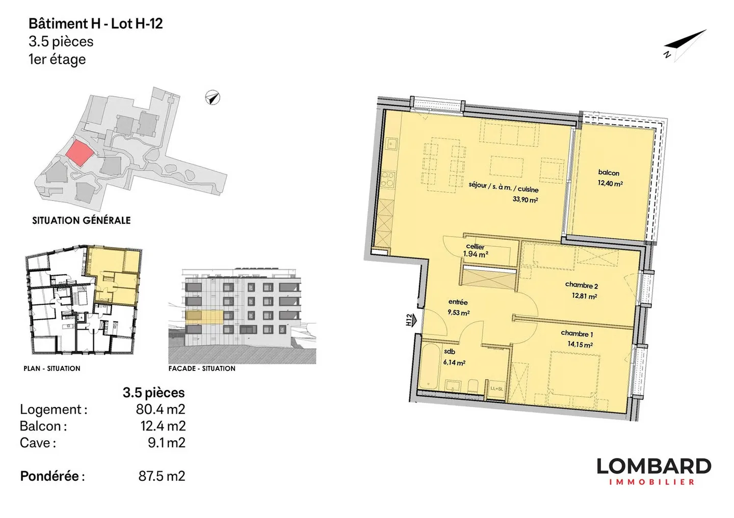 3.5 room apartment on the 1st floor - Photo 6 of 6