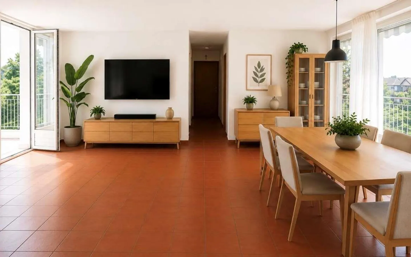 Wohnung mit schöner Terrasse in der Nähe von Dienstleistungen - Foto 6 von 6