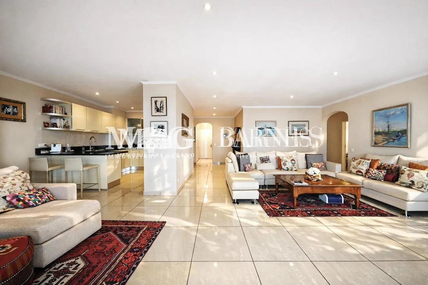 Lugano: 5.5-Zimmer-Wohnung mit privatem Garten und Terrasse - Foto 1 von 14