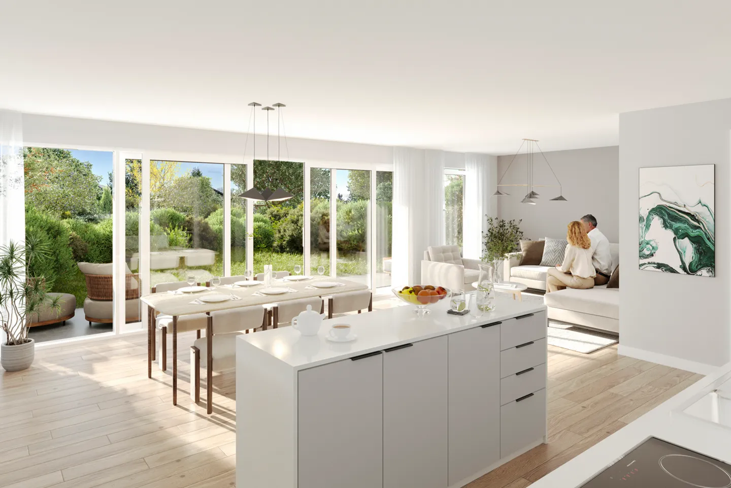 Duplex attico di 5.5 stanze in vendita - Foto 3 di 7