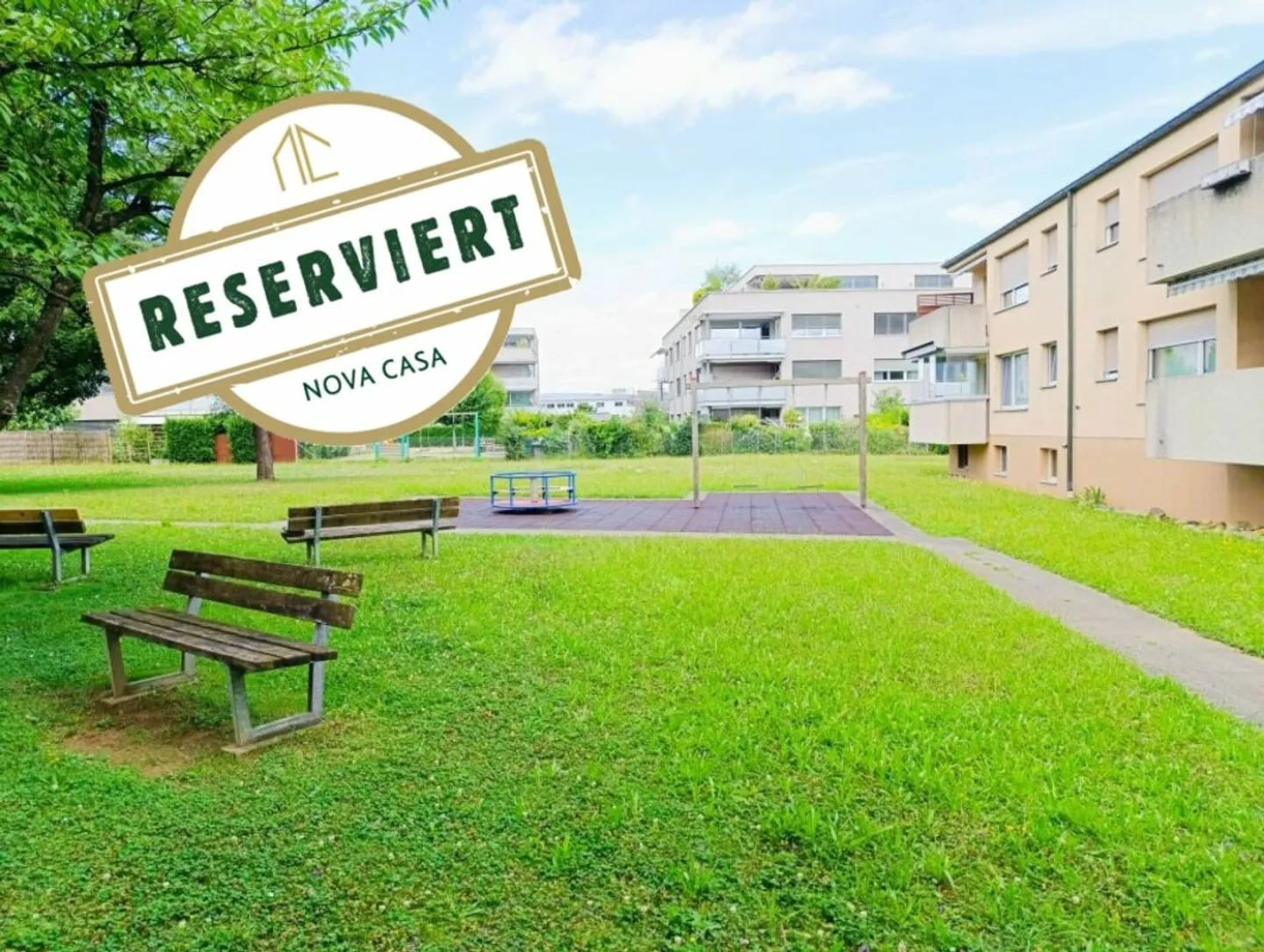 Your Place to Flourish! 4.5-Room Apartment with Fireplace & Playground - Photo 1 of 16