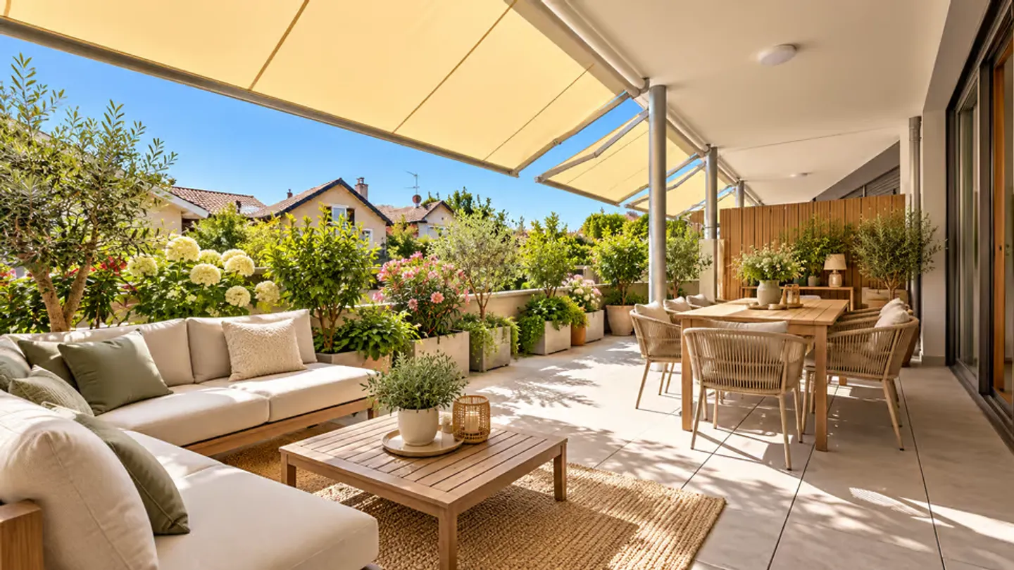 Appartement moderne avec grande terrasse - Photo 1 sur 8