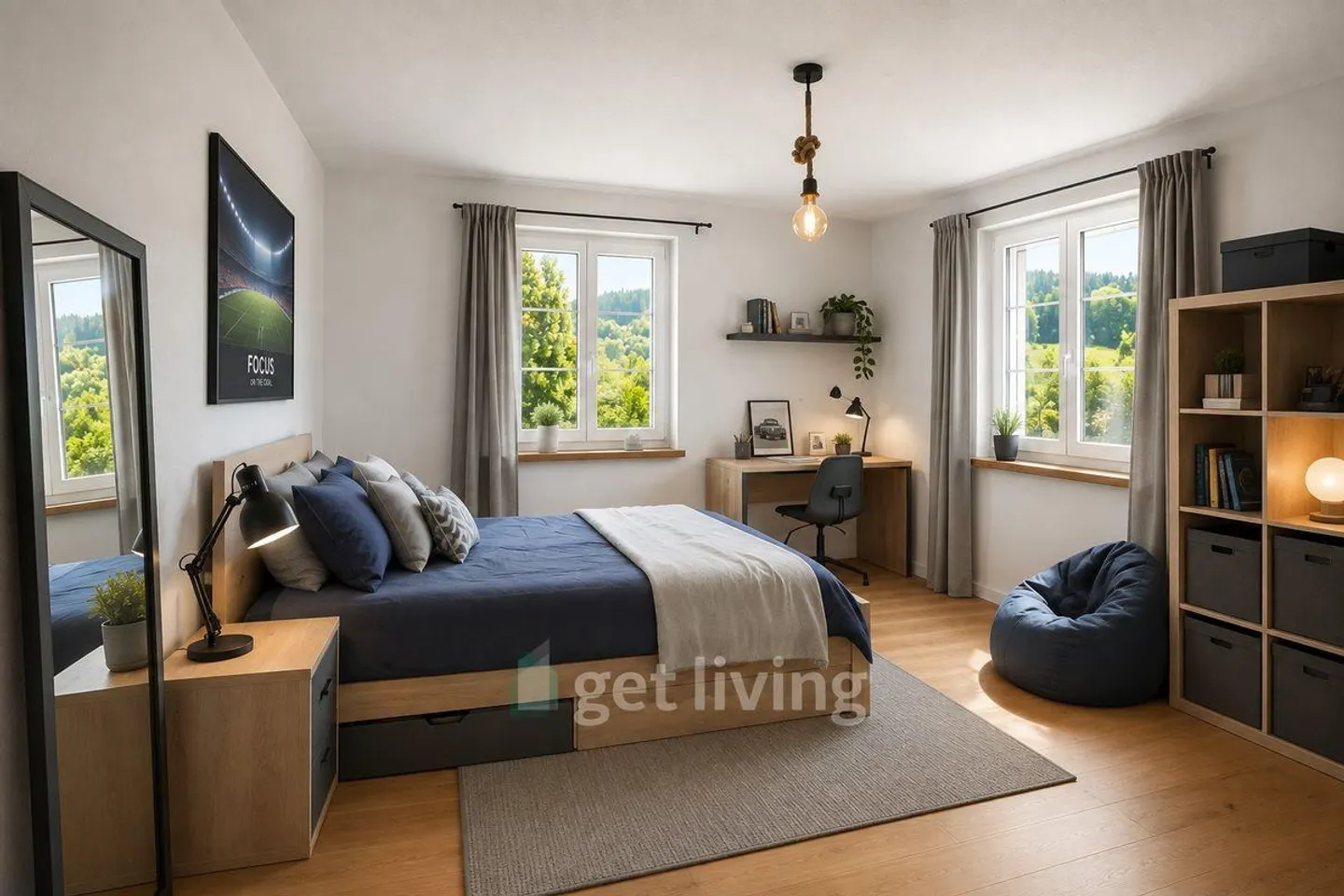 LIVING LIKE IN A SINGLE-FAMILY HOUSE - WITH A HUGE GARDEN! - Photo 9 of 13