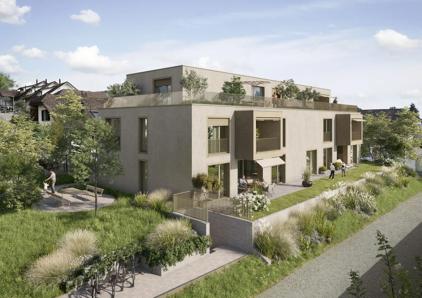 «Jade» 4 condominiums adiacenti alla zona agricola - Foto 1 di 8