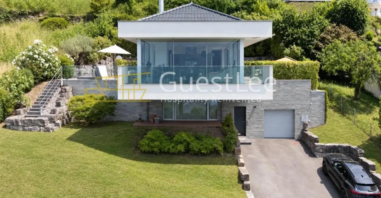 Contemporary architect-designed villa in the heart of Blonay - Photo 2 of 13