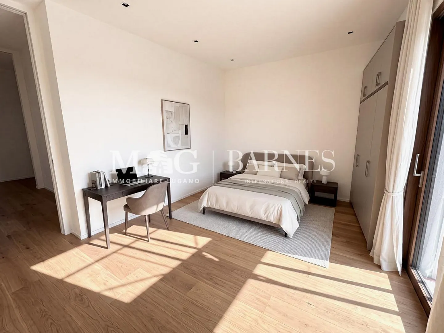 Gentilino, Collina d’Oro : Nouvel appartement 5.5 pièces avec jardin - Photo 7 sur 9