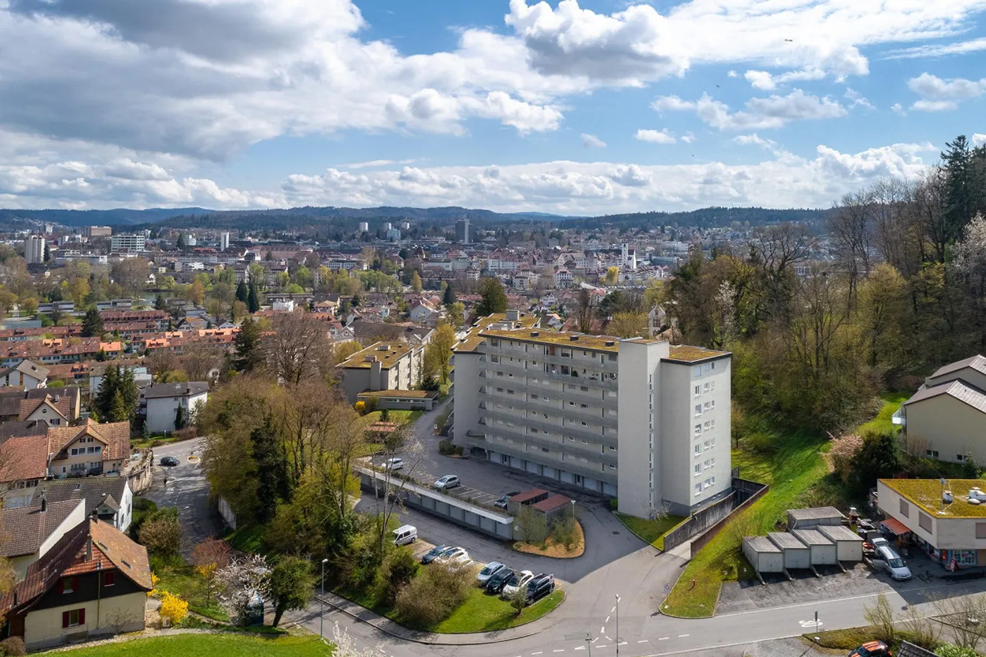 Belle vue sur la ville d'Aarau - Photo 1 sur 13