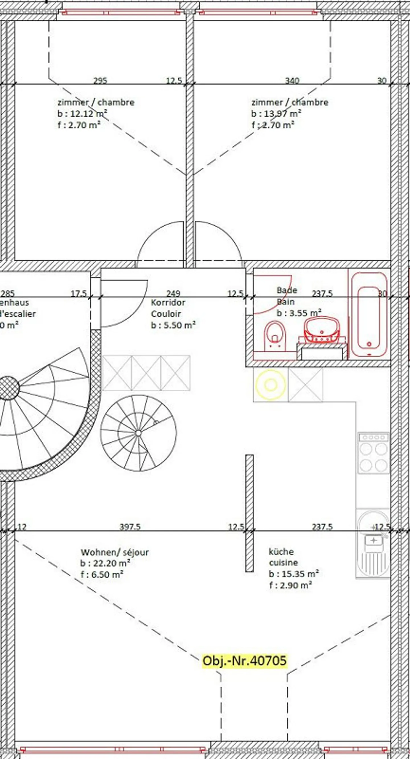 Helle Dachwohnung mit Galerie - Foto 9 von 10