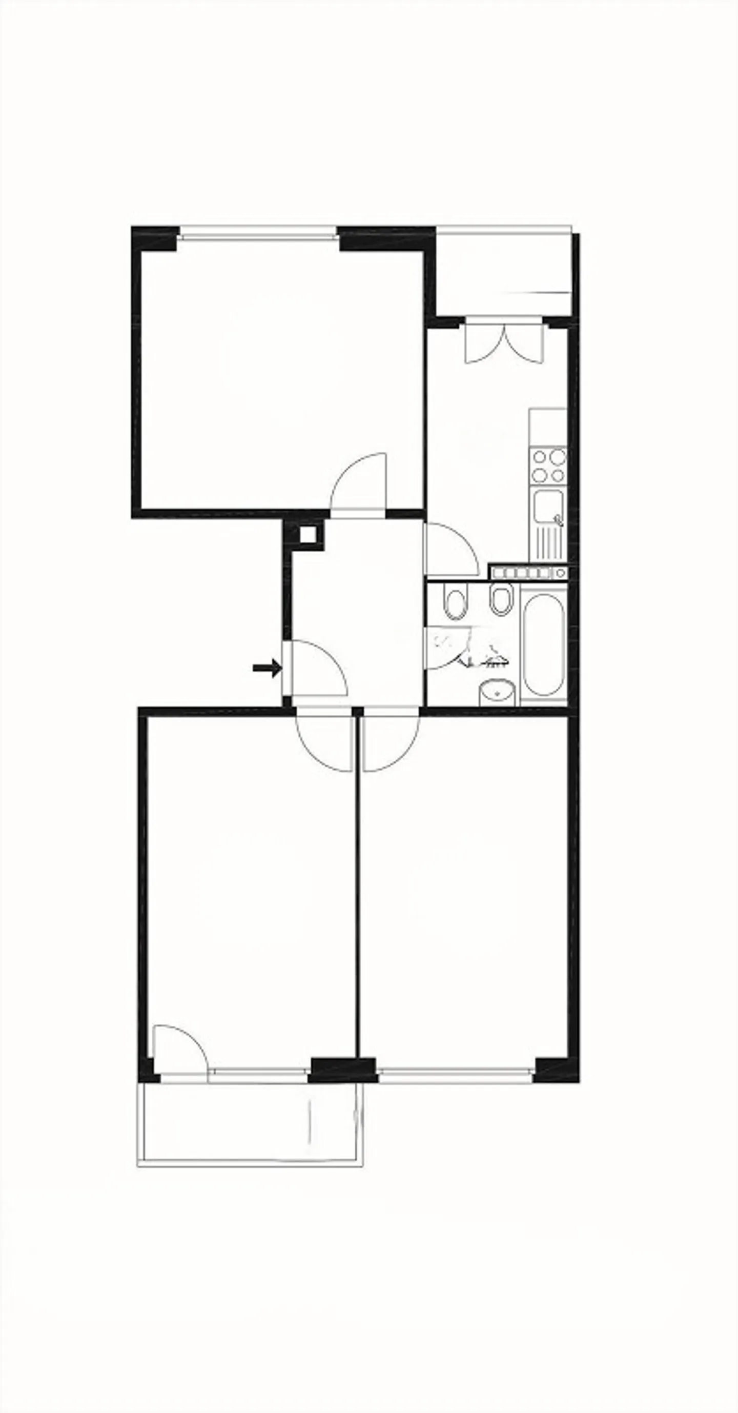 Renovierte 3-Zimmerwohnung - Foto 5 von 5