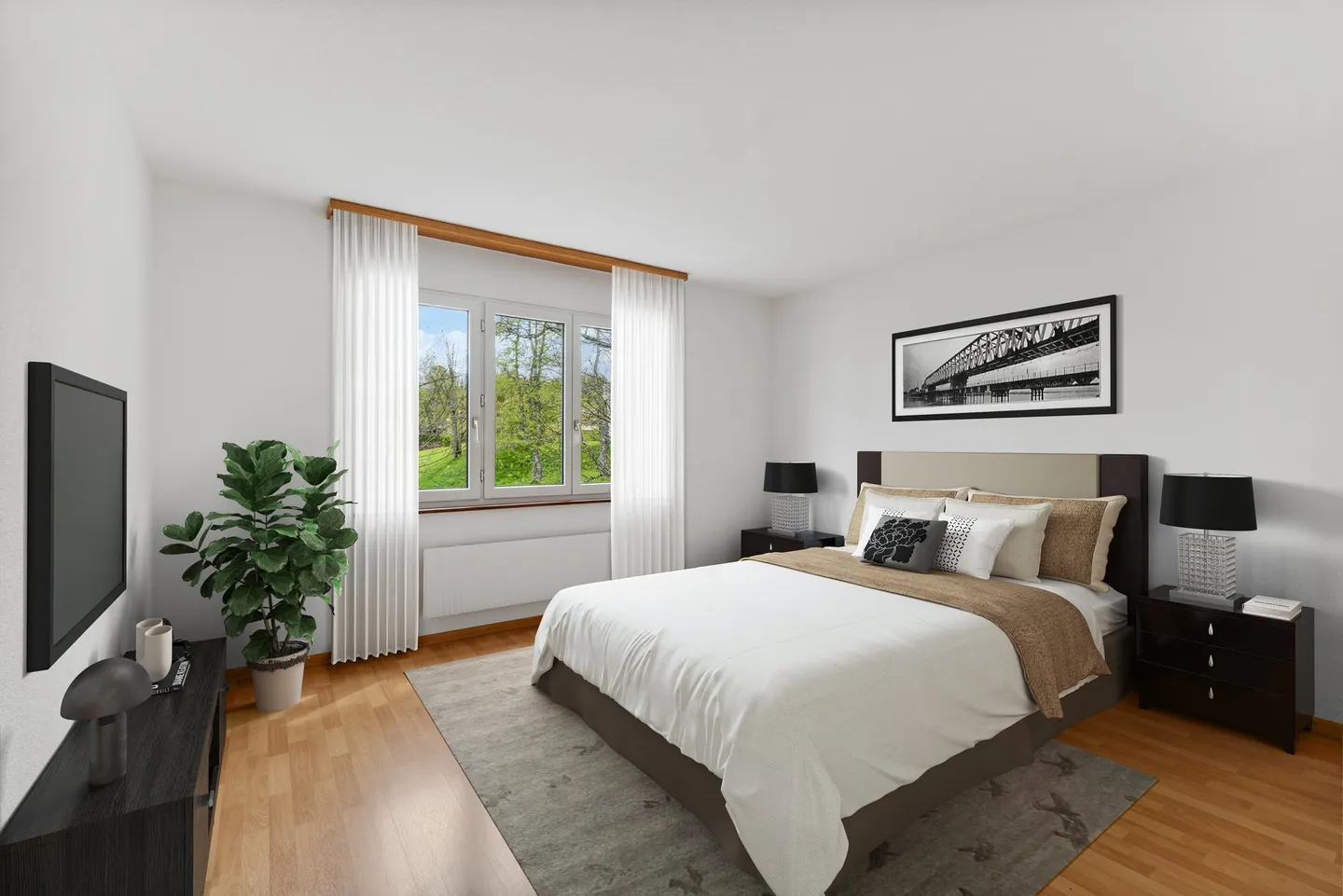 Appartement spacieux avec balcon - Photo 8 sur 12