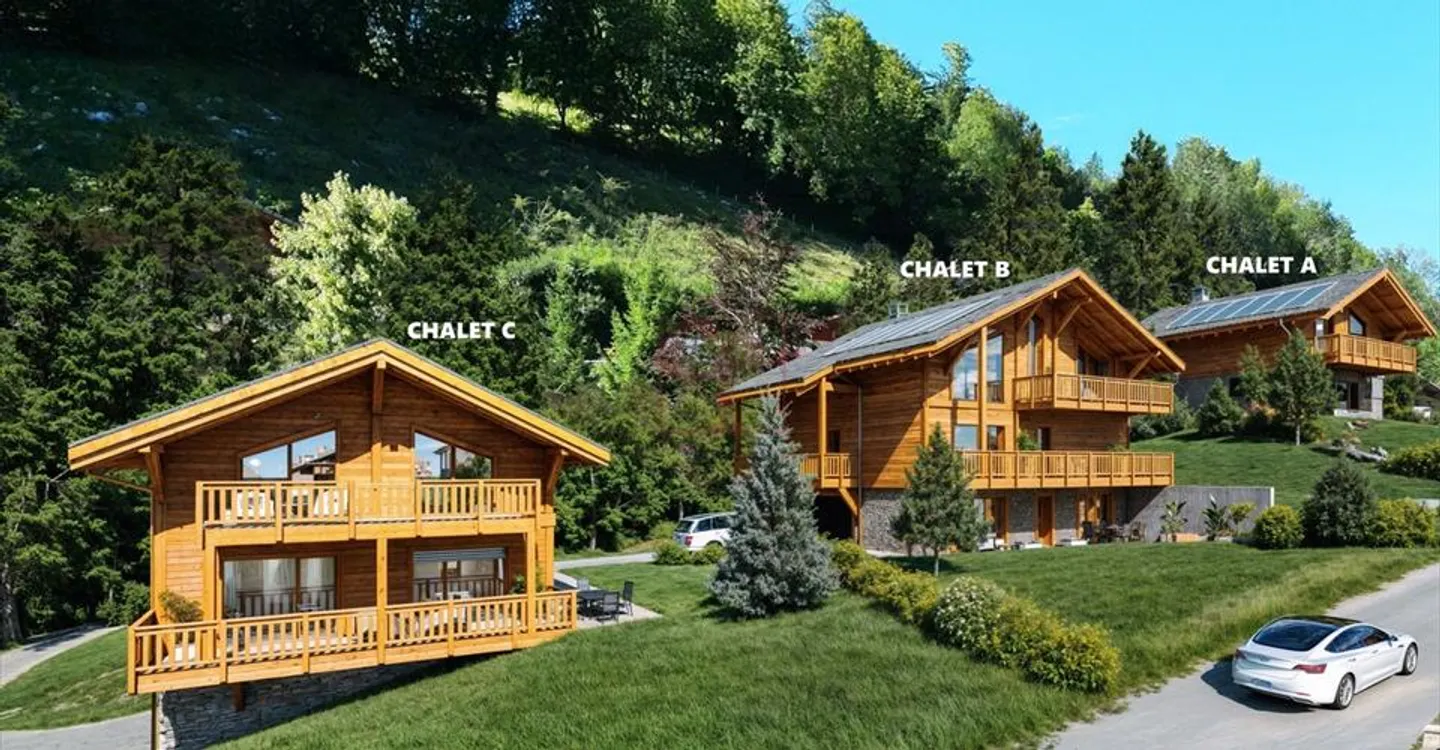 Les Sciernes-d'Albeuve - Zeitgenössische Chalets - Foto 3 von 12