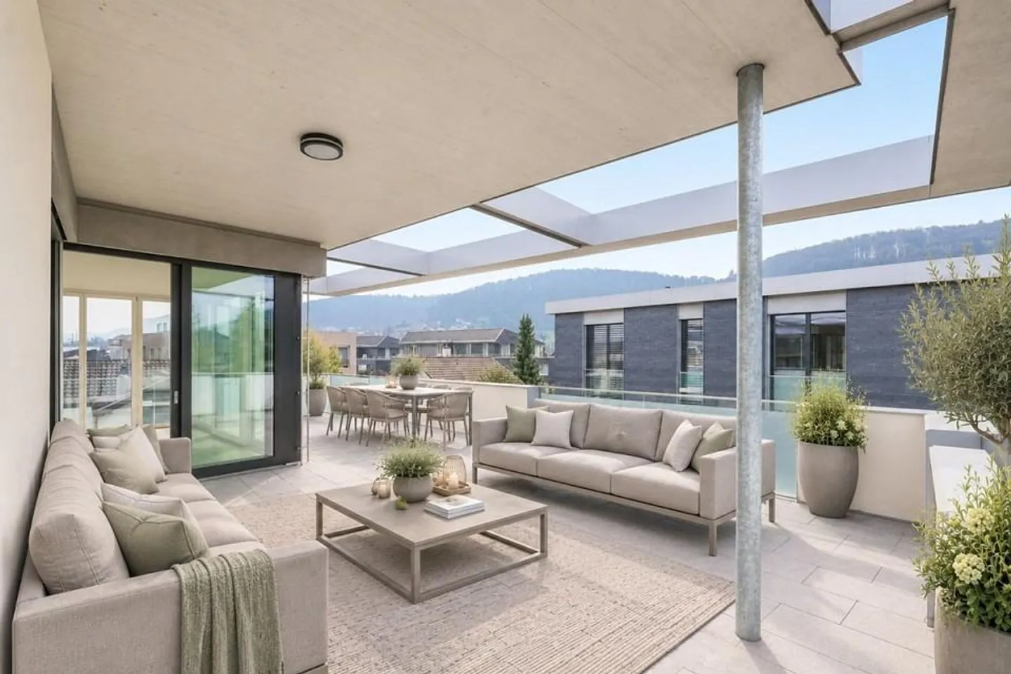 Living enjoyment of the extra class! Elegant 4.5 room penthouse apartment in... - Photo 1 of 13