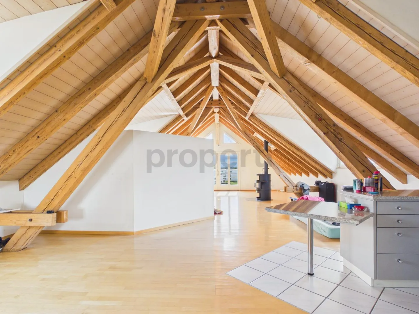 Bright 1-room loft apartment with balcony to the green, Hausen am Albis - ... - Photo 1 of 13