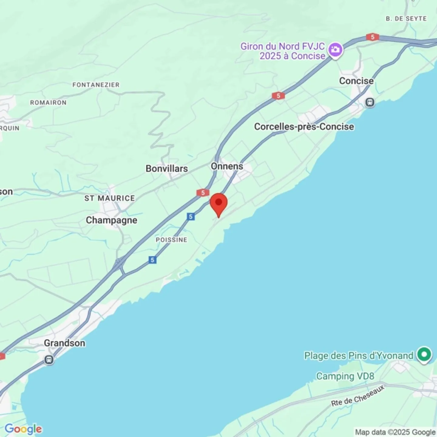 «Dépôt de 880 m² à louer – Onnens» - Photo 1 sur 3