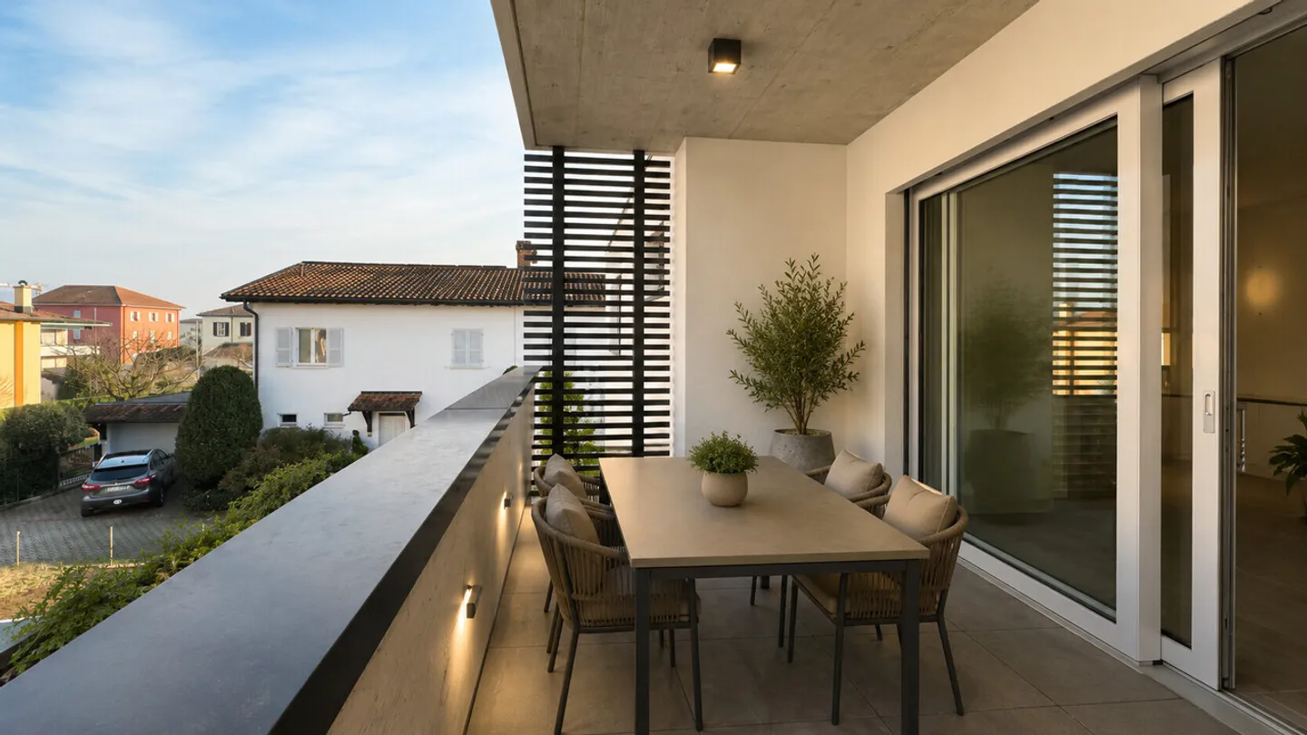 Appartement élégant de 3,5 pièces avec terrasse dans une nouvelle résidence - Photo 5 sur 13