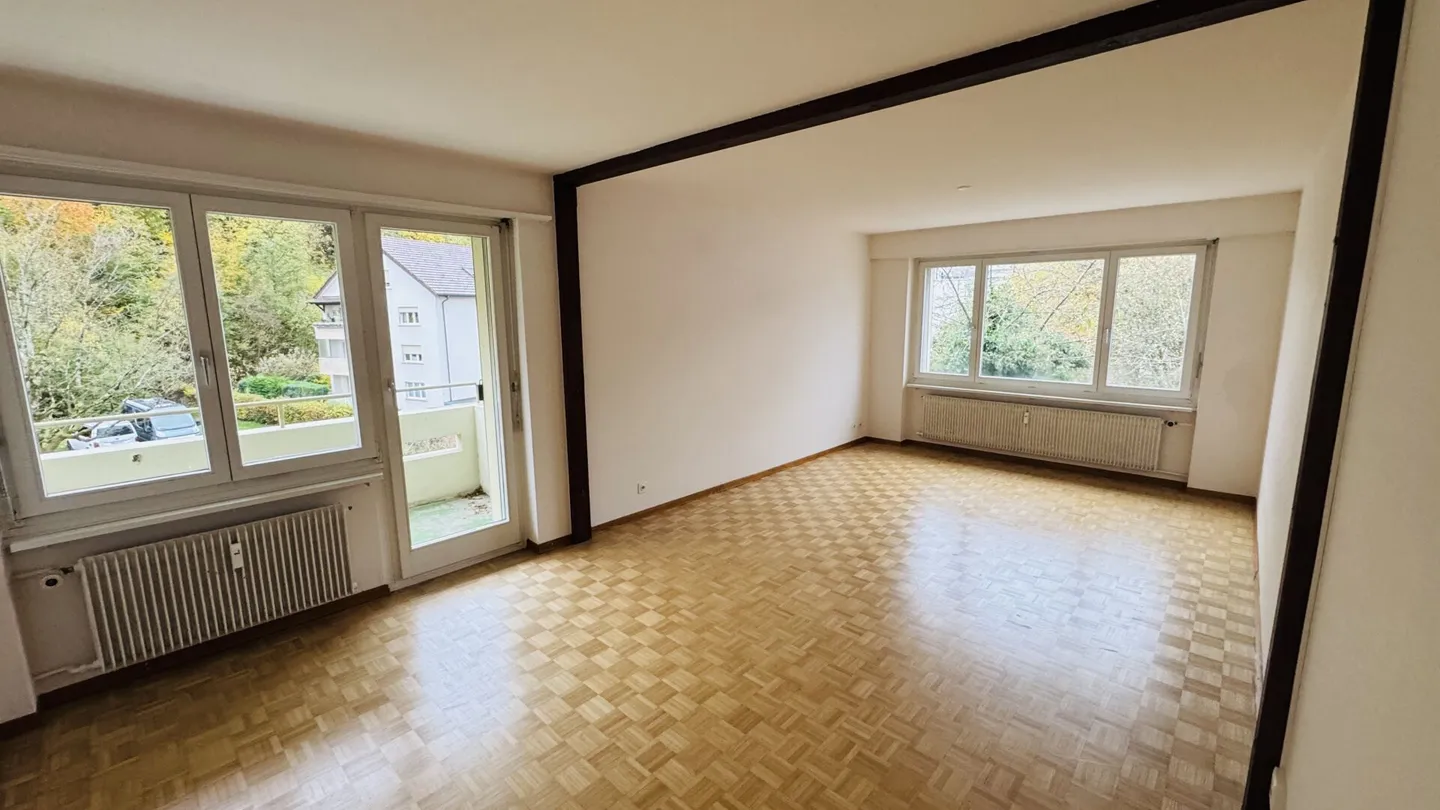 2.5-Zimmer: Balkon, Aussicht, Kellerabteil - per sofort - Foto 4 von 9