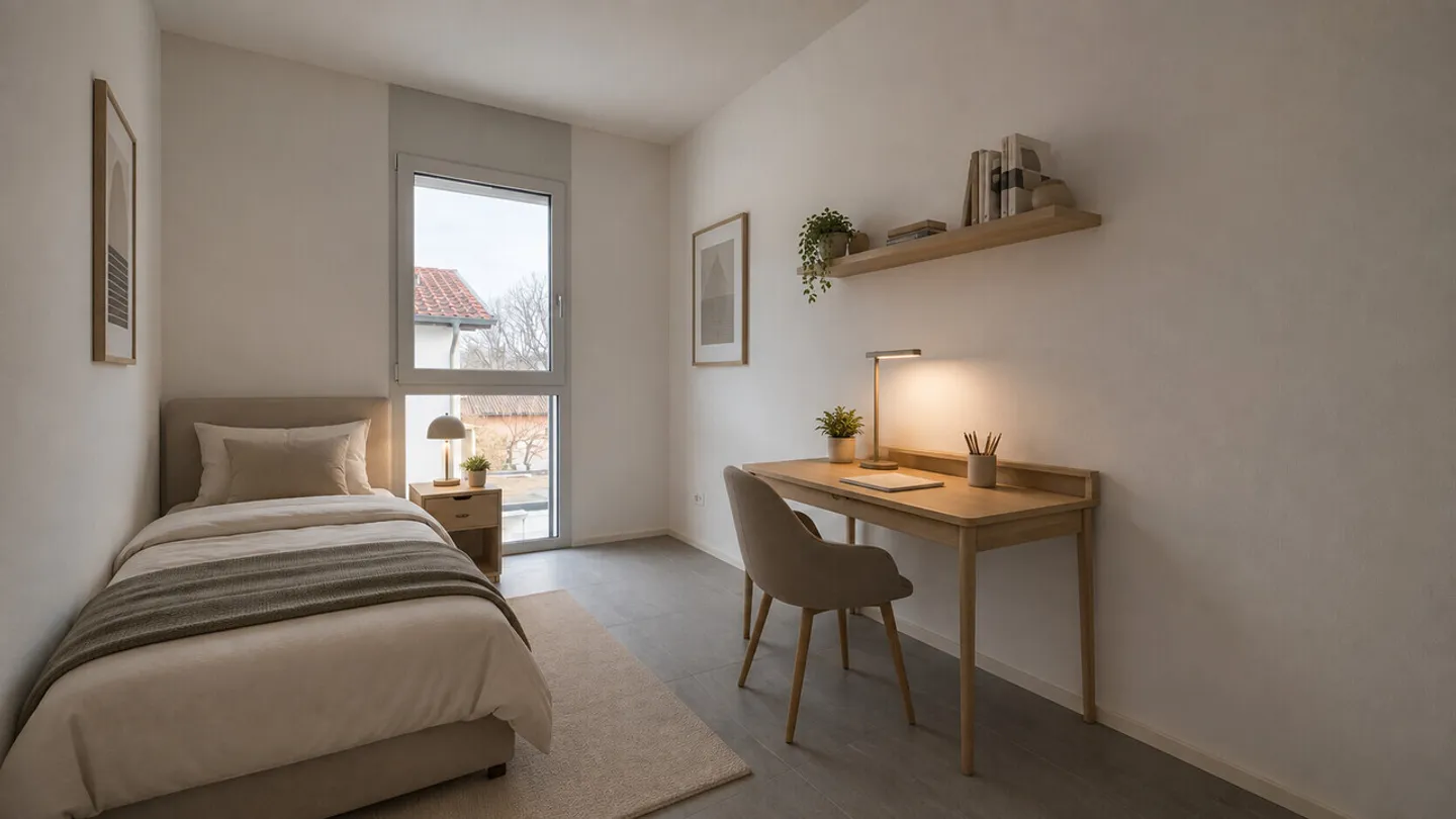 Appartement élégant de 3,5 pièces avec terrasse dans une nouvelle résidence - Photo 9 sur 13