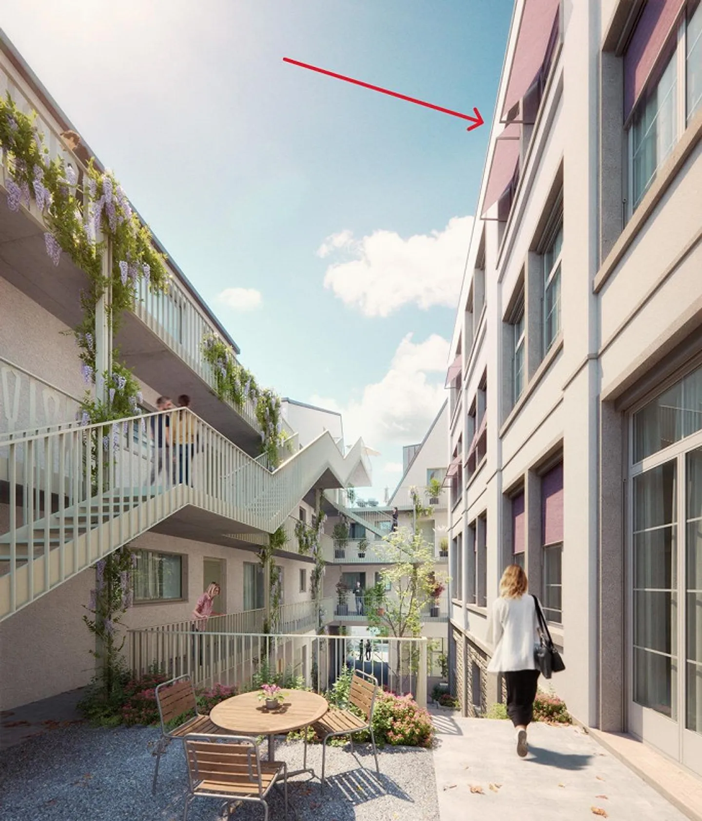 Unique 3.5-room maisonette apartment in industrial style - Photo 6 of 9