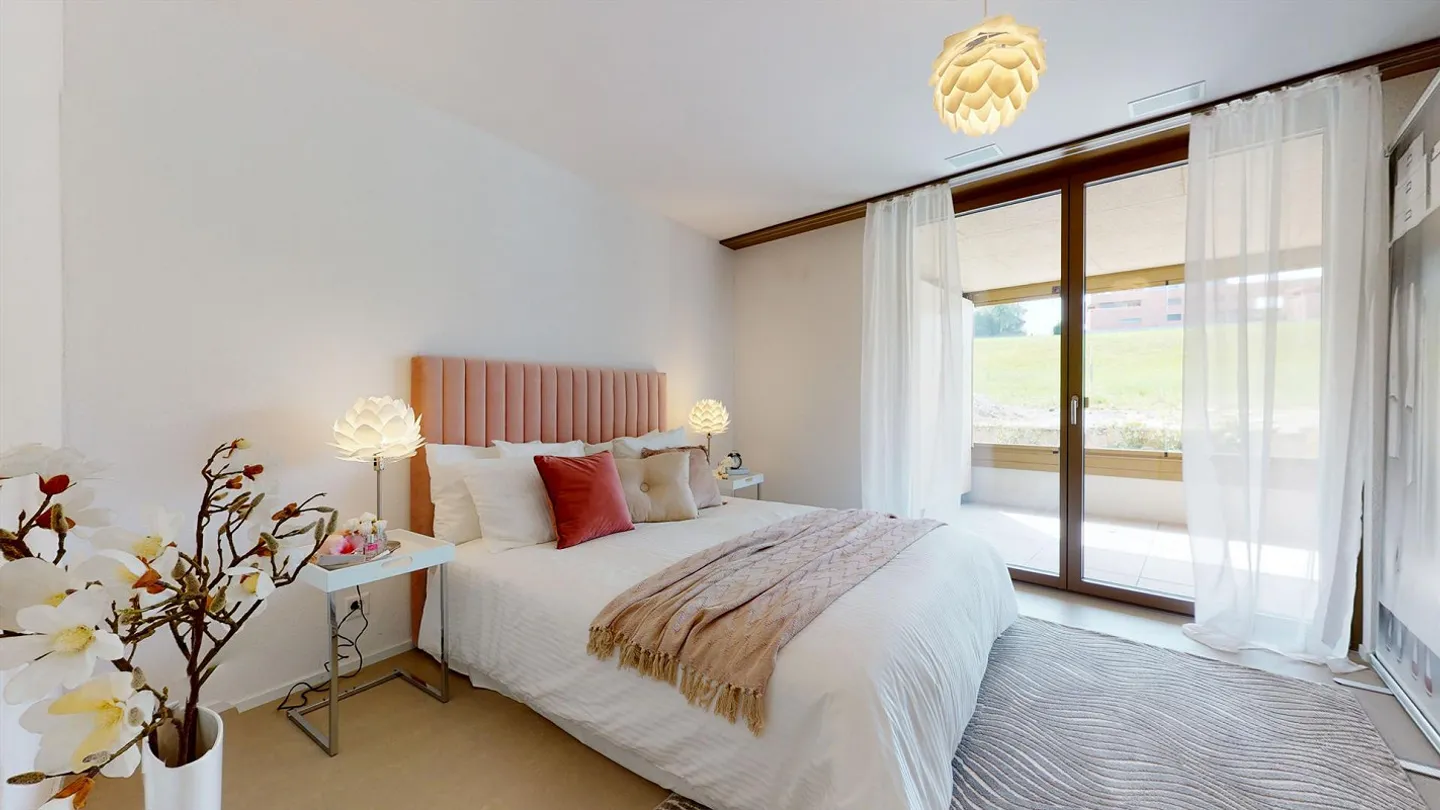 Bellissimo appartamento di 3,5 stanze da affittare - Foto 7 di 7
