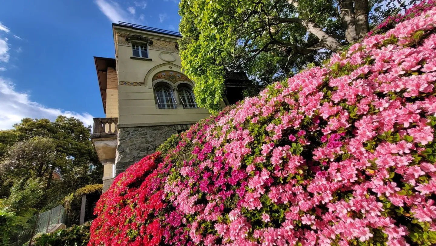 Luogo di desiderio lago: Grandiosa villa epocale con vista panoramica - Foto 1 di 13