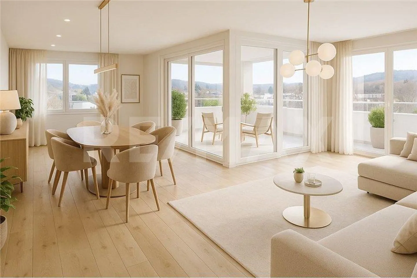 Appartement neuf exclusif de 5 1/2 pièces - Photo 2 sur 6