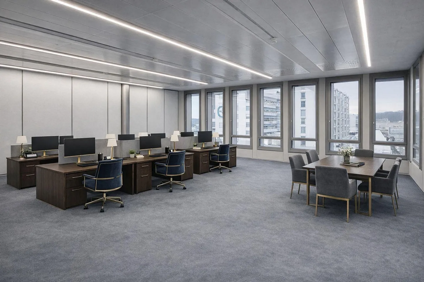 Ufficio angolare doppio con molta luce naturale – 2× quasi 80 m²! - Foto 2 di 8