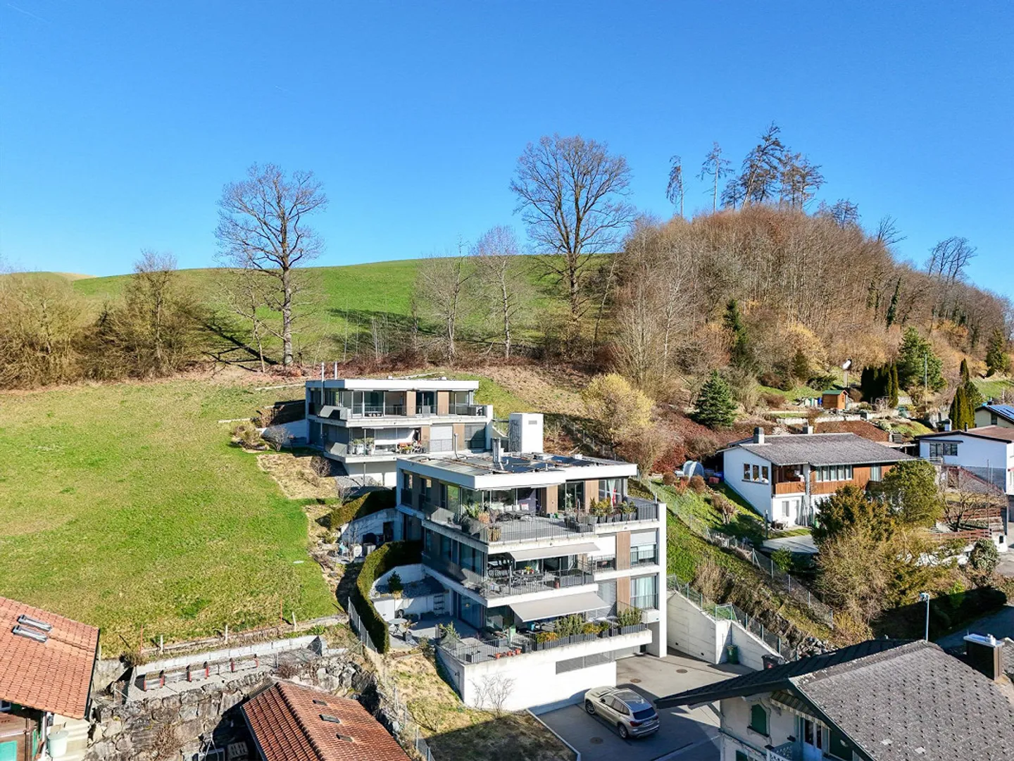 Penthouse apartment with panoramic view, Krauchthal - Photo 22 of 24
