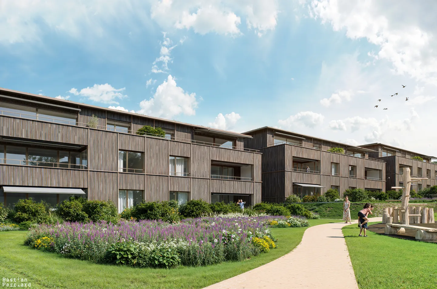 Geräumige Wohnung mit Garten - Foto 2 von 6