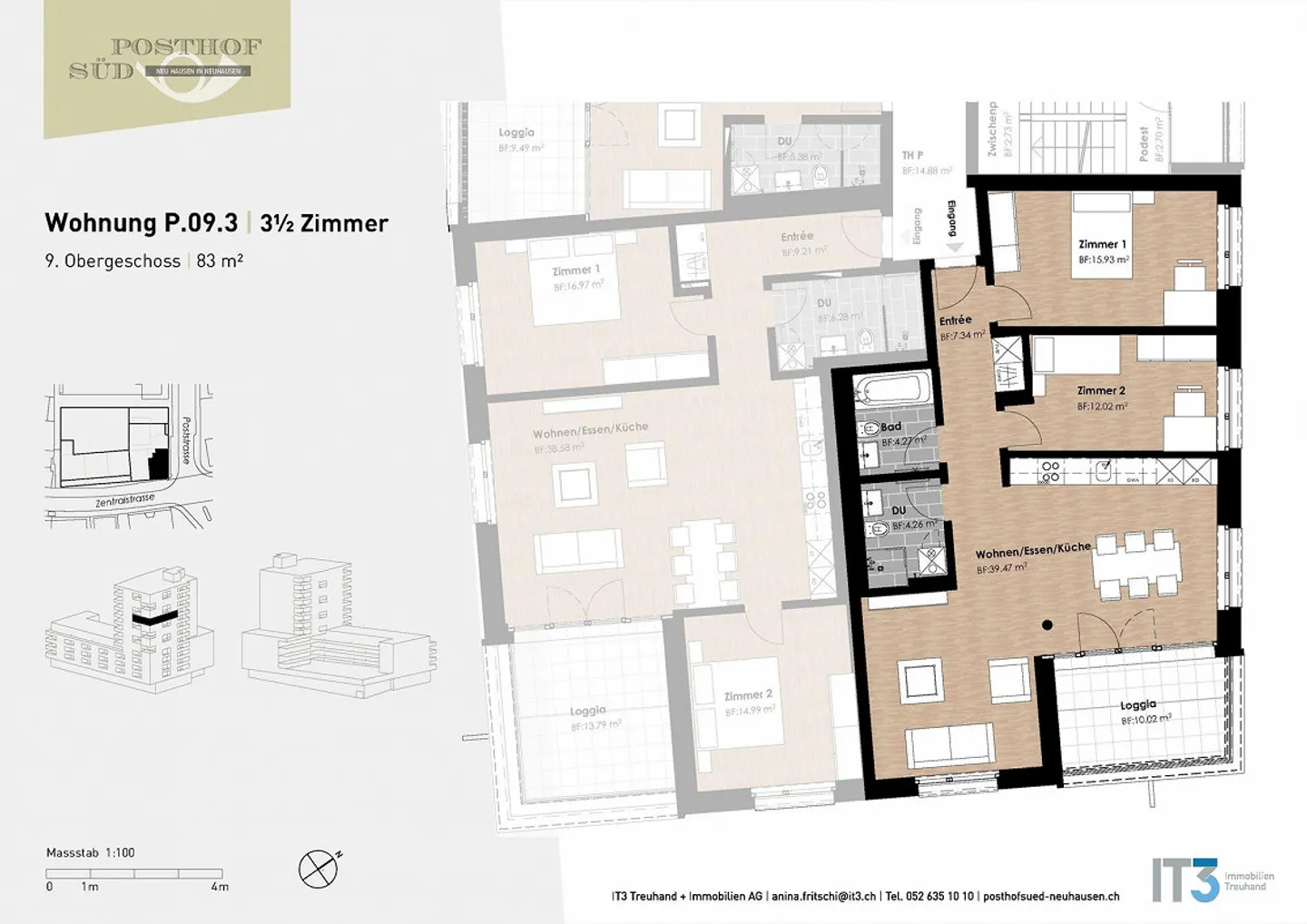 Charmante 3.5 Zimmerwohnung - Foto 8 von 8