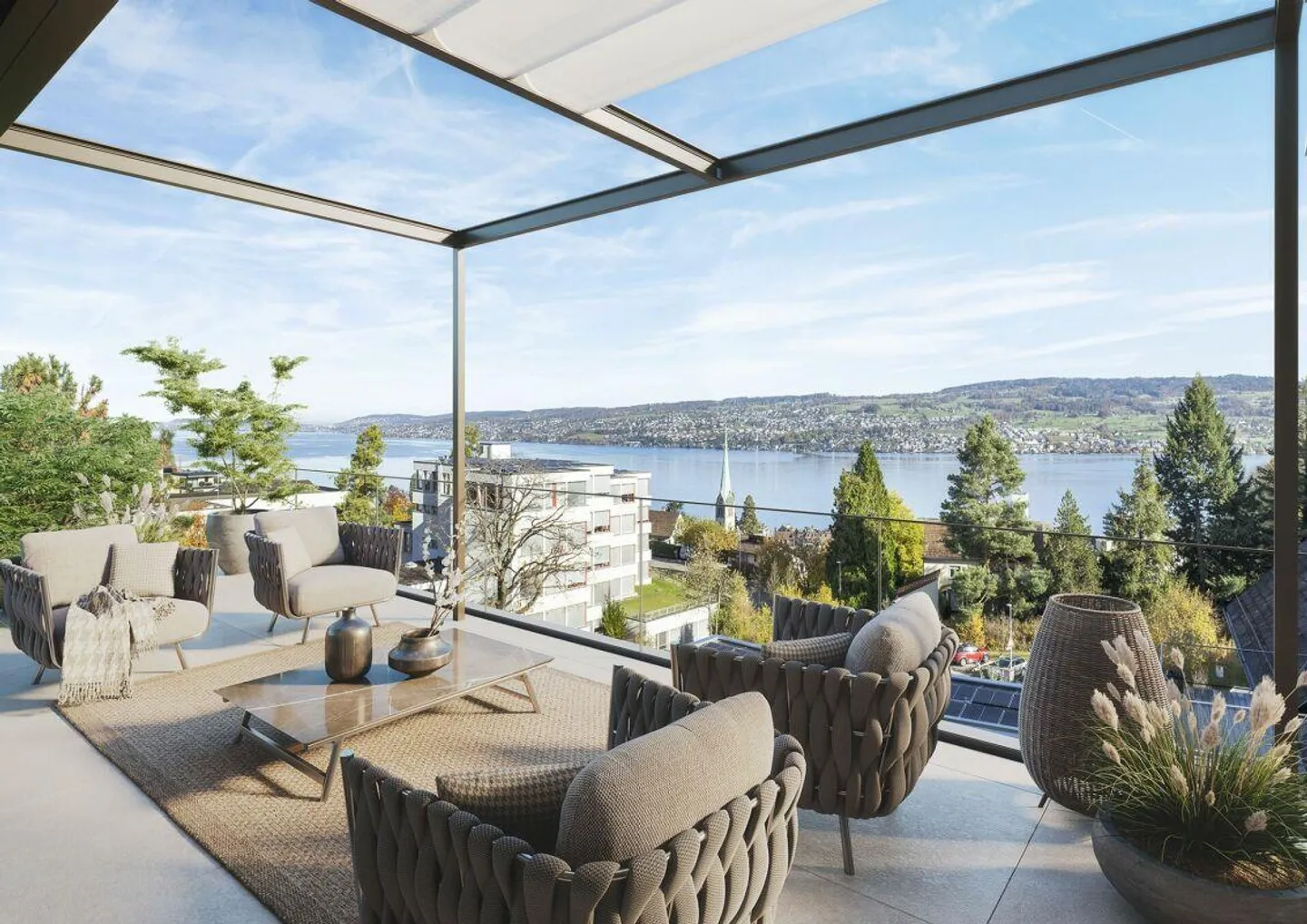 Ihr Rückzugsort über den Dächern von Horgen - Foto 2 von 4