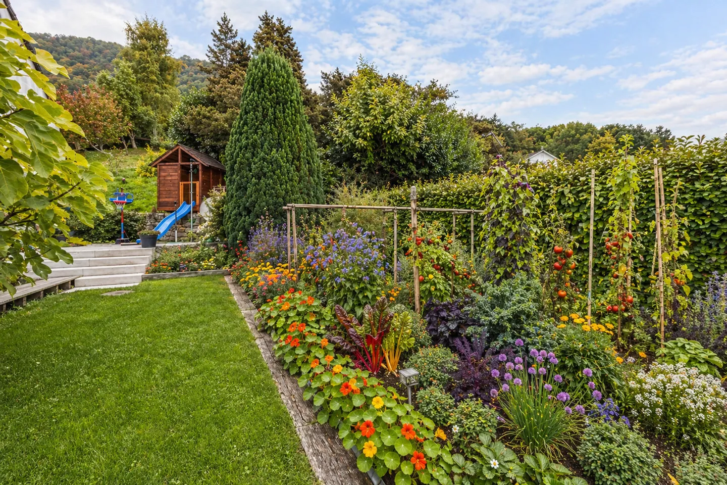 Architektenvilla 300 m² in Blonay - außergewöhnliche Lage und Mietpotenzial nach Ihren Wünschen - Foto 3 von 8