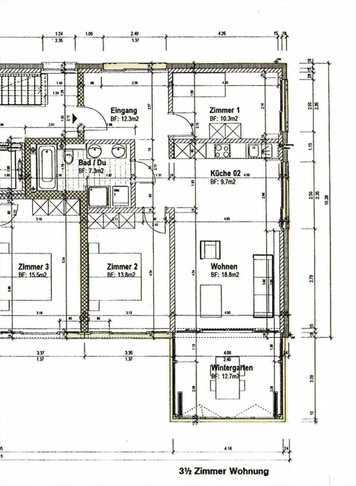 Entdecken Sie diese attraktive 3.5-Zimmer-Wohnung im 2. Stock - Foto 11 von 11