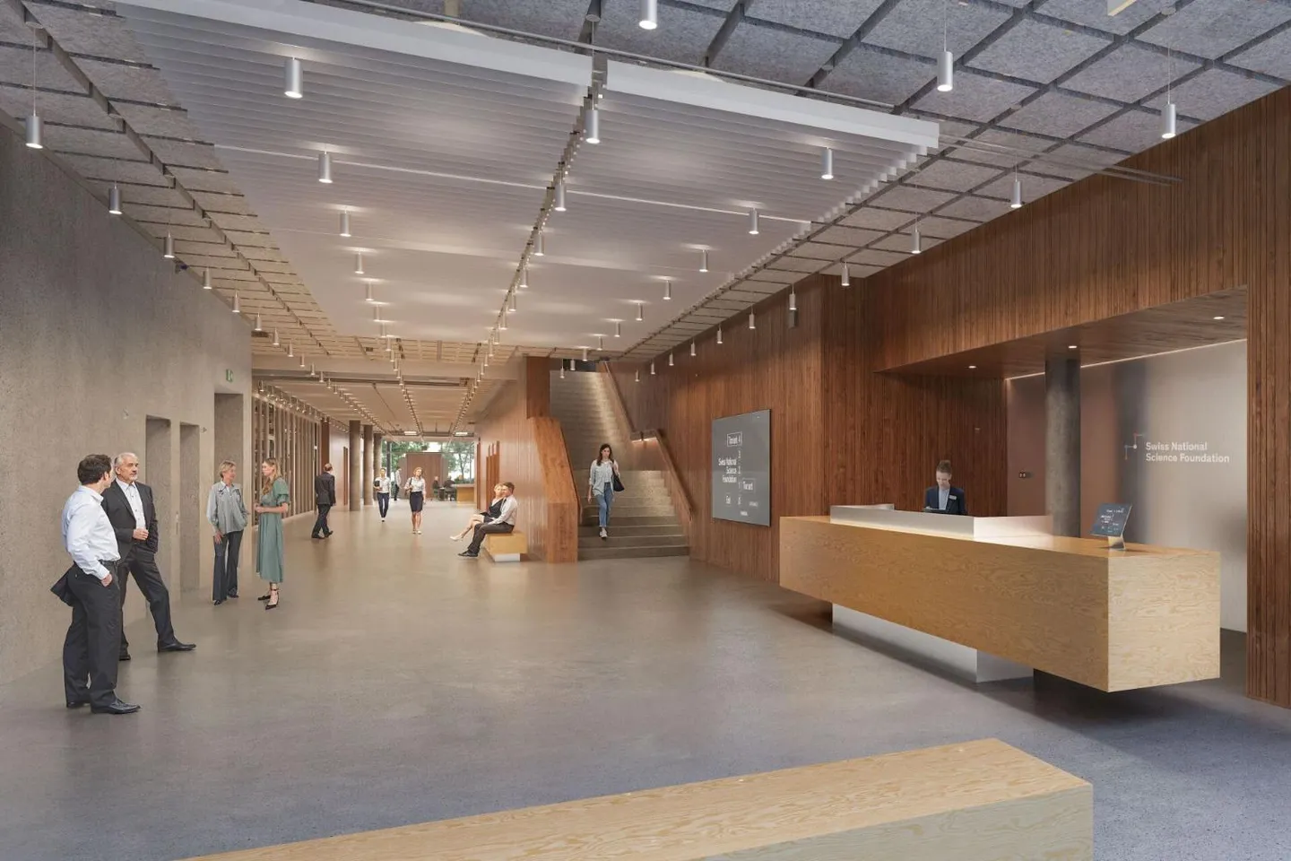 Spazio ufficio di alta qualità in un edificio sostenibile a Wankdorf City Bern - Foto 5 di 6