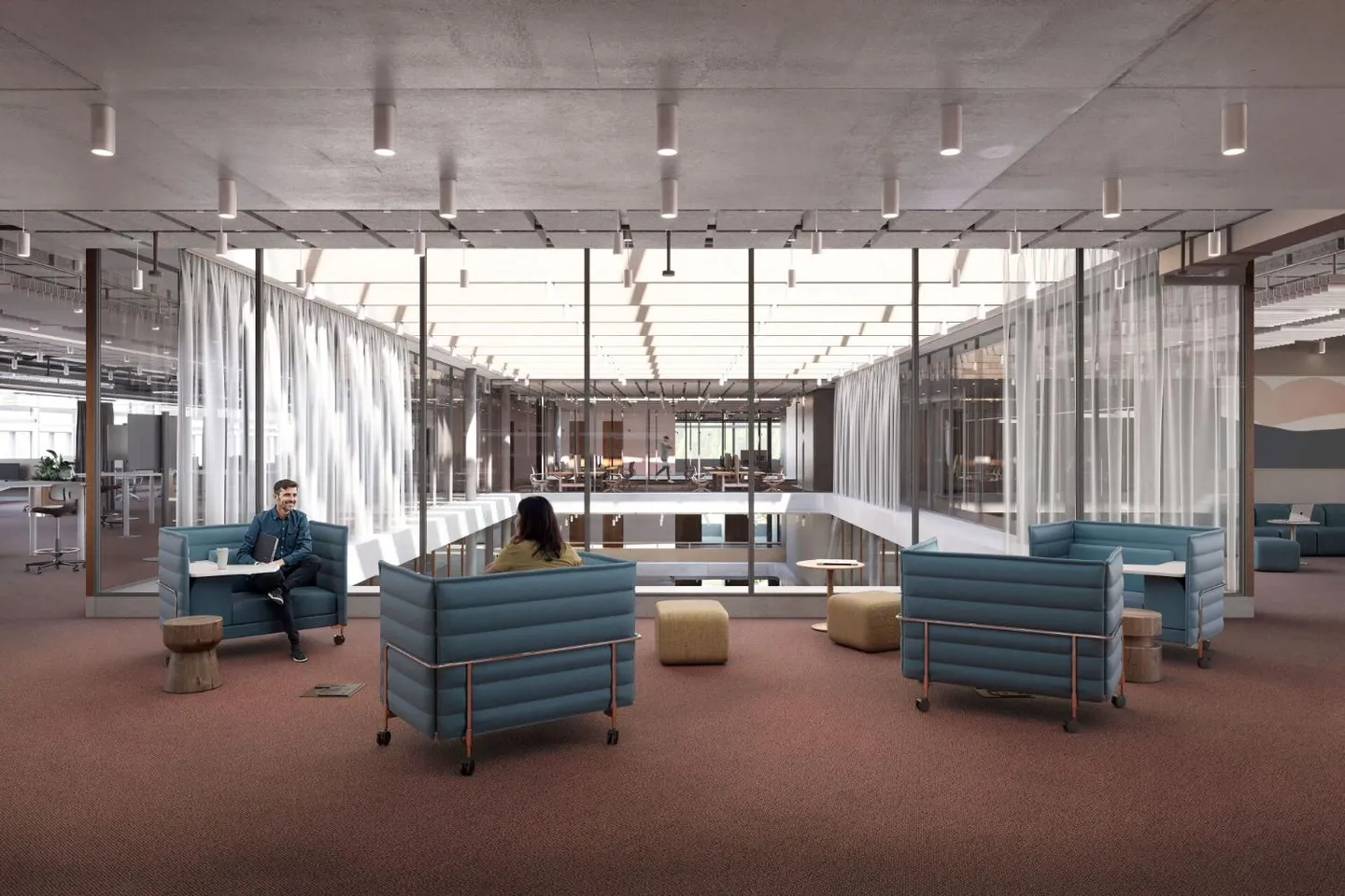 Spazio ufficio di alta qualità in un edificio sostenibile a Wankdorf City Bern - Foto 4 di 6