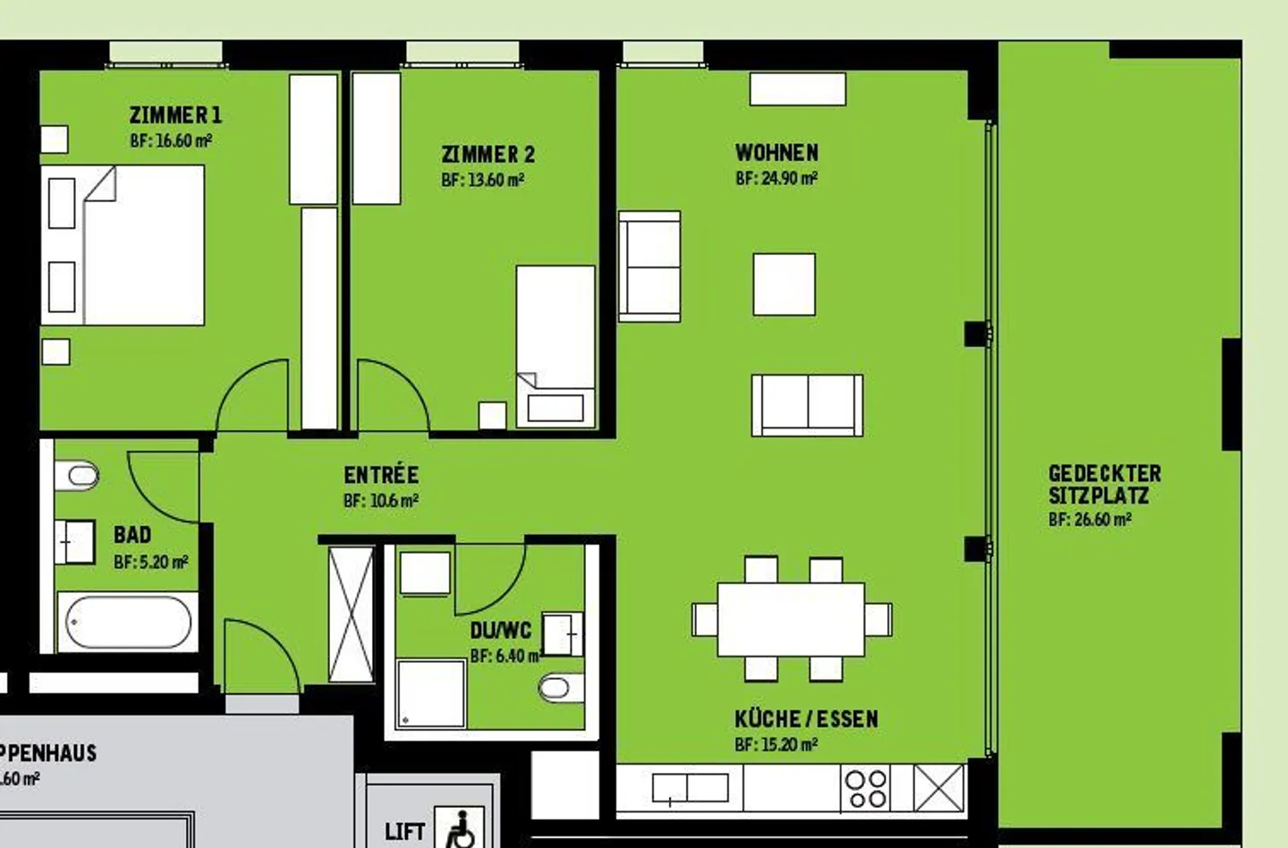 Modern Apartment with Terrace - Photo 10 of 10