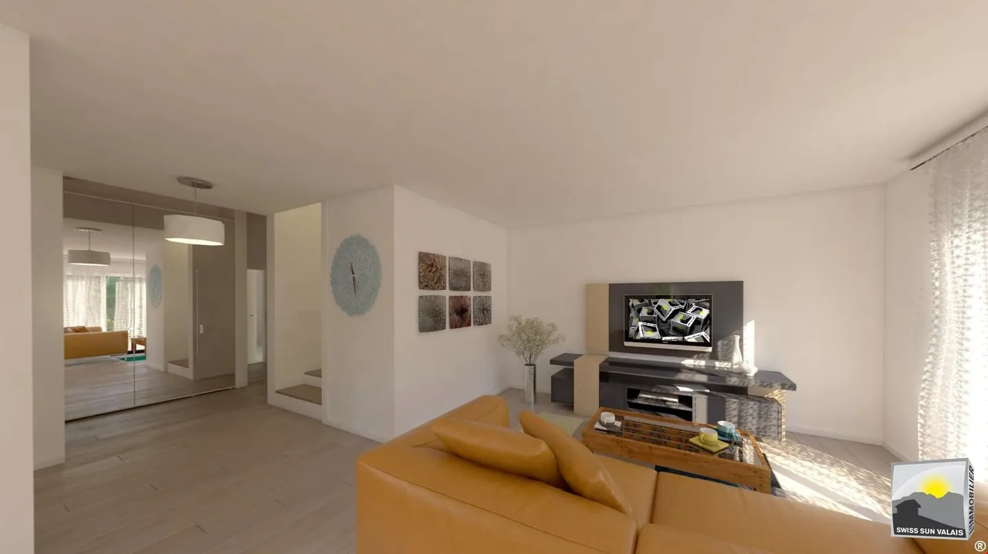 VALAIS/ I am MELROSE, a magnificent villa with 5.5 rooms and 185 m² - Photo 3 of 17