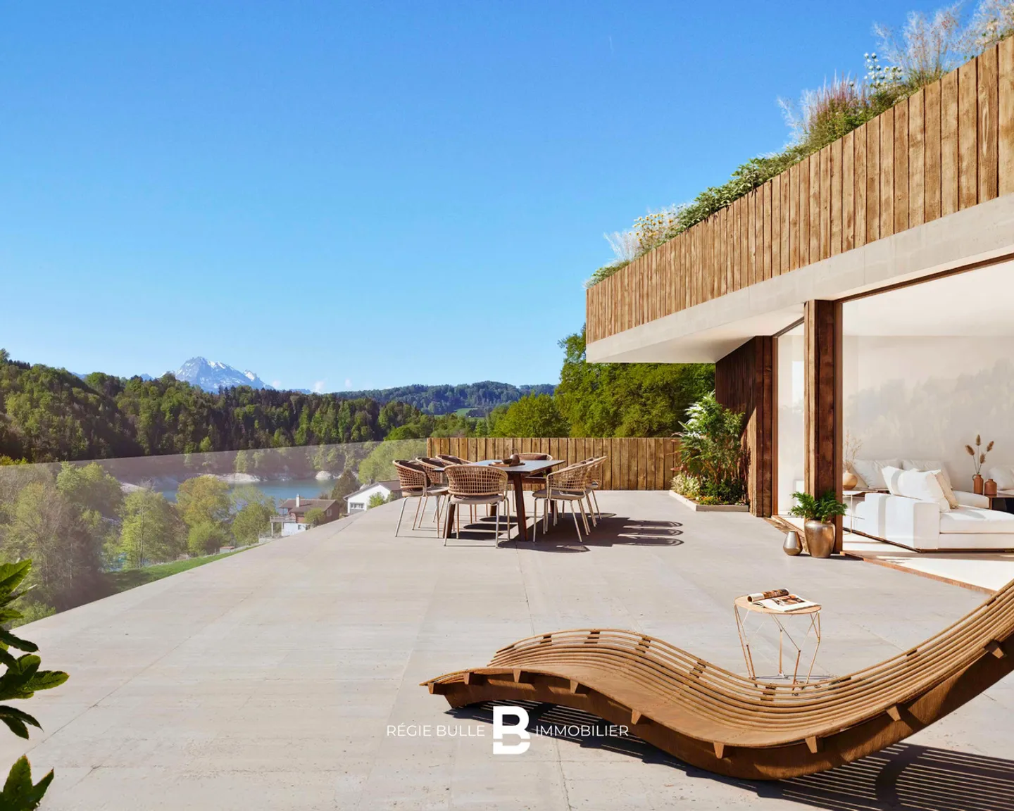 LES BALCONS DU LAC Nouvelle promotion d'exception   Rossens/FR - Photo 5 sur 8