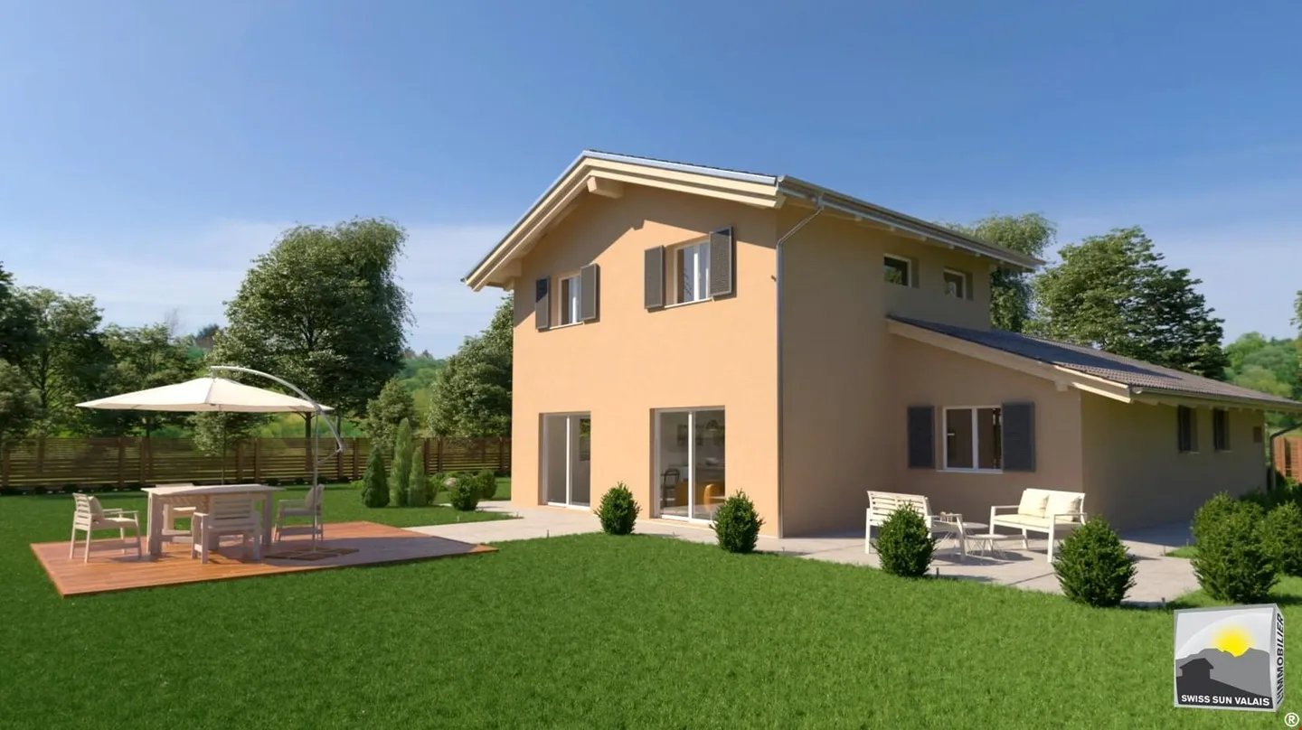 VALAIS/ I am MELROSE, a magnificent villa with 5.5 rooms and 185 m² - Photo 16 of 17