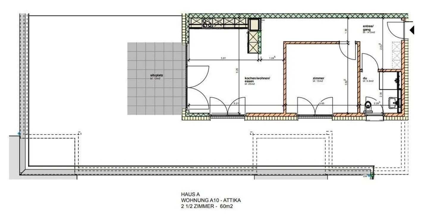 Moderne Attikawohnung mit Terrasse - Foto 10 von 10