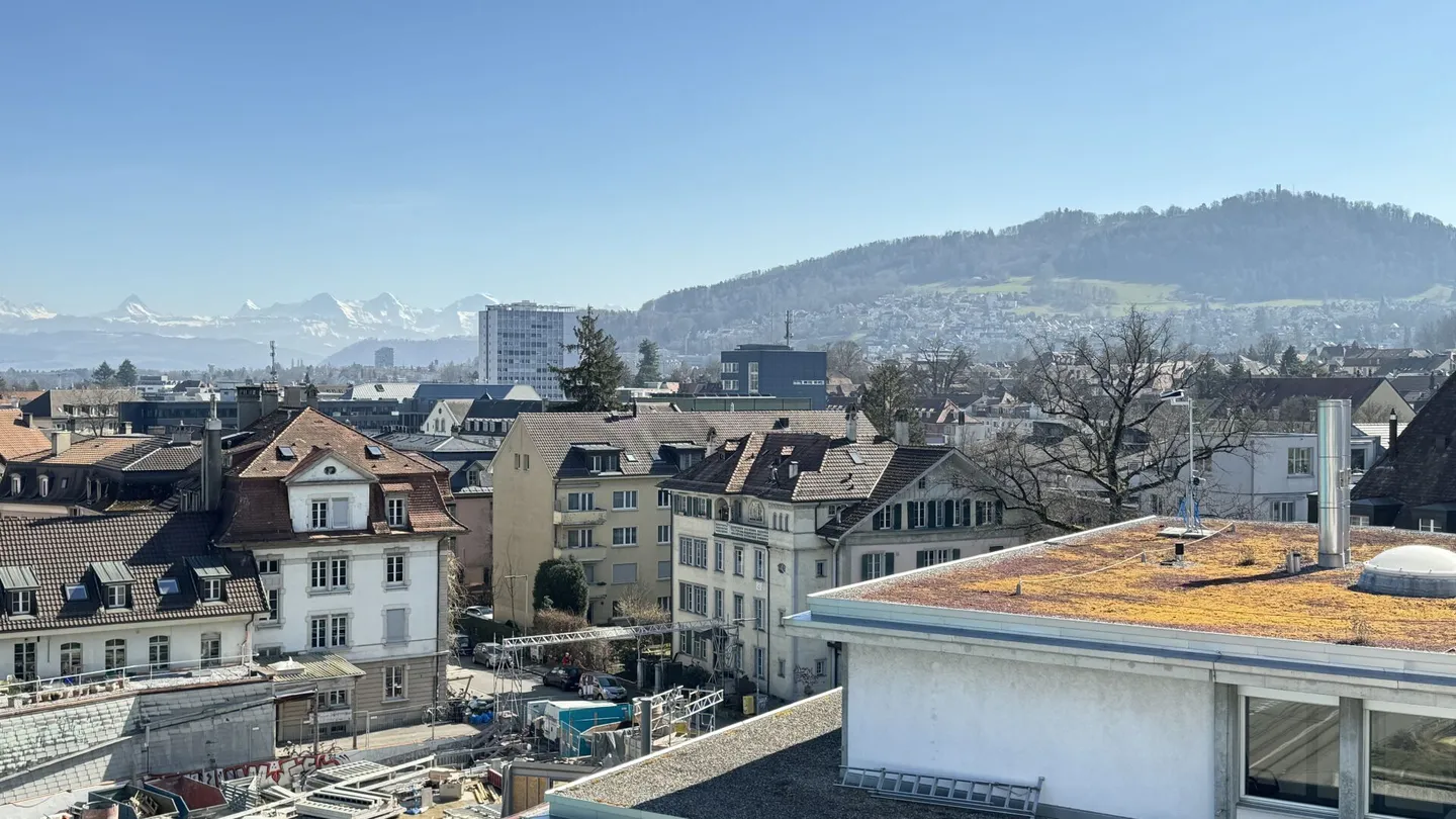 Nuovo appartamento moderno di 1,0 stanza ristrutturato con vista splendida a Berna - Foto 4 di 10