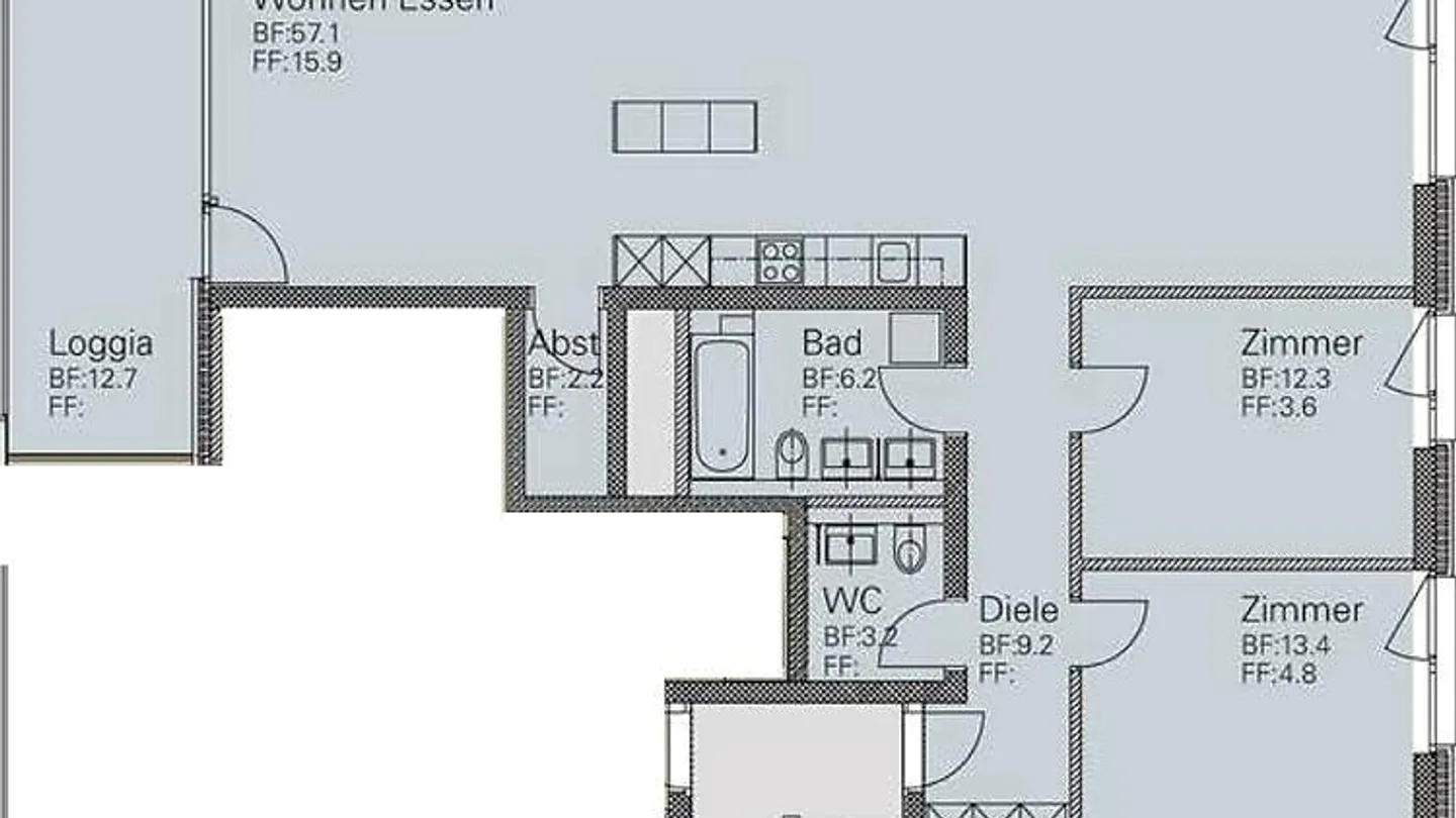 APPARTEMENT 3½ PIÈCES À SCHLIEREN (ZH), MEUBLÉ, TEMPORAIRE - Photo 12 sur 12