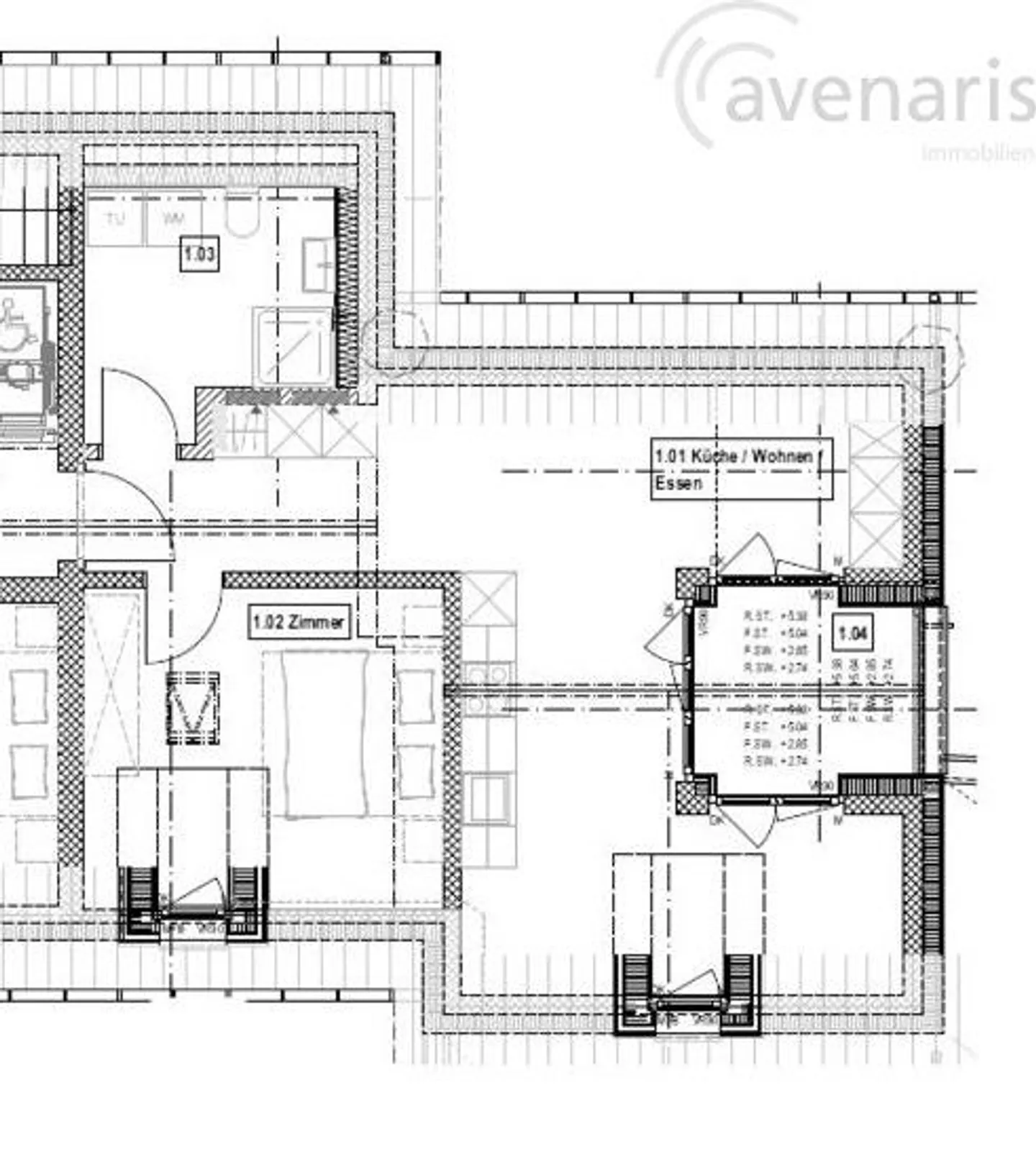 Appartamento 2.5 stanze nel cuore di Magden - Foto 8 di 9